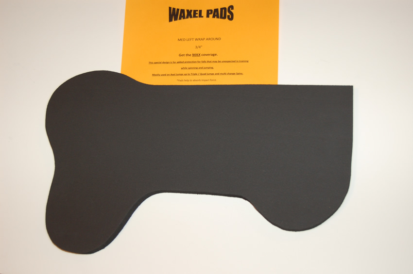 Waxel Tailbone Pad for Figure Skaters - Foam Pad for Tailbone Protection –  The Sharper Edge Skates